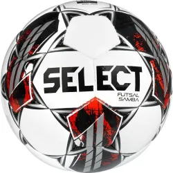 Мяч футзальный Select Futsal Samba v22 белый/серебристый размер 4 (106346-402-4) - Robinzon.ua