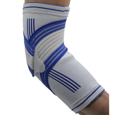 Налокотник Power System PS-6007 Elbow Support Pro White/Blue (1шт.) S/M - 3 - Robinzon.ua
