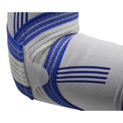 Налокотник Power System PS-6007 Elbow Support Pro White/Blue (1шт.) S/M - 5 - Robinzon.ua