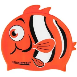 Шапка для плавання Aqua Speed ZOO NEMO 5758 Помаранчева рибка (115-75-nemo) - Robinzon.ua