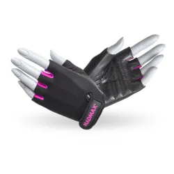 Перчатки для фитнеса и тяжелой атлетики MadMax MFG-251 Rainbow Pink XS - Robinzon.ua