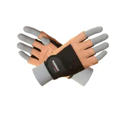 Перчатки для фитнеса и тяжелой атлетики MadMax MFG-444 Fitness Brown XL - Robinzon.ua