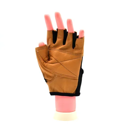 Рукавички для фітнесу та важкої атлетики MadMax MFG-444 Fitness Brown L - 2 - Robinzon.ua