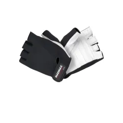 Рукавички для фітнесу та важкої атлетики MadMax MFG-250 Basic White M - Robinzon.ua