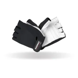 Перчатки для фитнеса и тяжелой атлетики MadMax MFG-250 Basic Whihe L - Robinzon.ua
