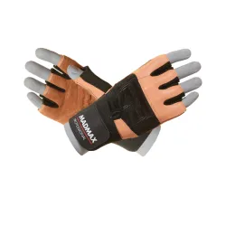 Рукавички для фітнесу та важкої атлетики MadMax MFG-269 Professional Brown XL - Robinzon.ua