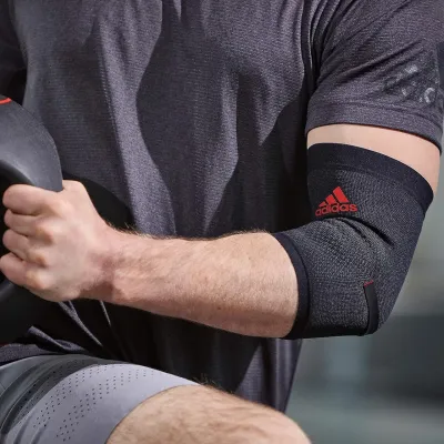 Фиксатор локтя Adidas Performance Elbow Support черный,красный Уни M ADSU-13332RD M - 1 - Robinzon.ua