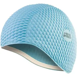 Шапочка для плавания Aqua Speed BOMBASTIC JUNIOR 9879 голубой OSFM 290-02 - Robinzon.ua