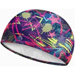Шапочка для плавання Aqua Speed Polyester Kid 9779 дитяча Різнобарвний S (244-03) - Robinzon.ua