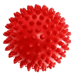 Масажний м'ячик EasyFit PVC 7.5 см м'який (надувний) червоний - Robinzon.ua