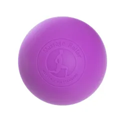 Масажний м'ячик EasyFit каучук 6.5 см фіолетовий - Robinzon.ua