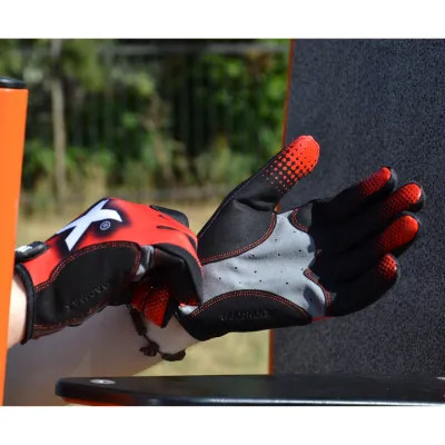 Рукавички для фітнесу MadMax MXG-101 X Gloves Black/Grey/Red XXL - 6 - Robinzon.ua