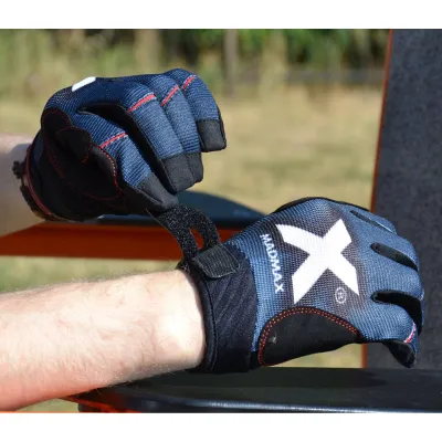 Перчатки для фитнеса MadMax MXG-102 X Gloves Black/Grey/White XXL - 6 - Robinzon.ua