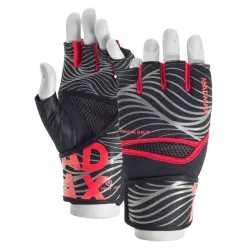 Перчатки (фитбокса или легких ударов по боксерской груше) MadMax MFG-906 MAXGEL Fighting Gloves Black/Red - Robinzon.ua