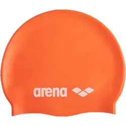 Шапочка для плавання Arena CLASSIC SILICONE Жовтогарячий OSFM (91662-106) - Robinzon.ua