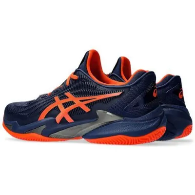 Чоловічі тенісні кросівки Asics Court FF 3 clay Темно-синій Жовтогарячий 40.5 (1041A371-401 40.5) - 1 - Robinzon.ua
