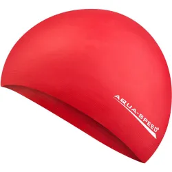 Шапка для плавання Aqua Speed SOFT LATEX 5732 Червона (5908217657329) - Robinzon.ua