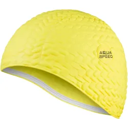 Шапка для плавання Aqua Speed BOMBASTIC TIC-TAC 5722 Жовта (5908217657220) - Robinzon.ua