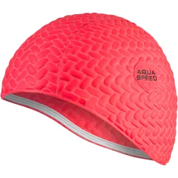 Шапка для плавання Aqua Speed BOMBASTIC TIC-TAC 5723 Червона (5908217657237) - Robinzon.ua