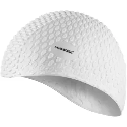Шапка для плавания Aqua Speed BUBBLE 102-05 Белая (5908217635754) - Robinzon.ua