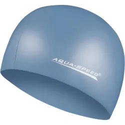 Шапка для плавання Aqua Speed MEGA 100-22 (100-22) синій металік Уні(5908217635525) - Robinzon.ua