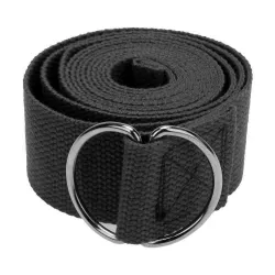 Ремень для йоги EasyFit Черный - Robinzon.ua
