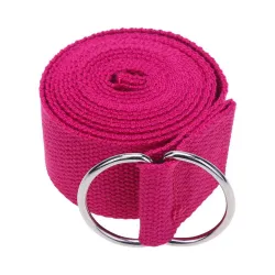 Ремінь для йоги EasyFit Рожевий - Robinzon.ua