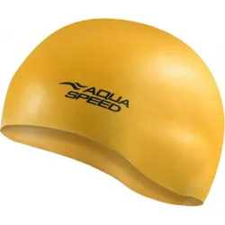 Шапка для плавання Aqua Speed MONO 9116 (111-06) темно-жовтий Уні OSFM (5908217691163) - Robinzon.ua