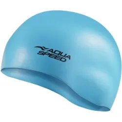Шапка для плавання Aqua Speed MONO блакитний Уні OSFM (5908217691187) - Robinzon.ua