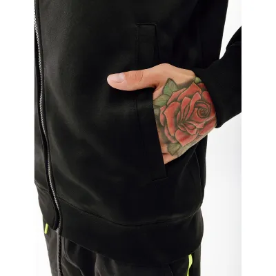 Чоловіча Куртка Nike M NSW REPEAT SW PK TRACKTOP Чорний  XL (7dFD1183-011 XL) - 3 - Robinzon.ua
