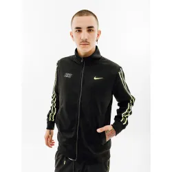 Чоловіча Куртка Nike M NSW REPEAT SW PK TRACKTOP Чорний  XL (7dFD1183-011 XL) - Robinzon.ua