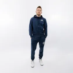 Чоловіча Куртка New Balance Essentials Stacked Logo FZ Синій XL (7dMJ31536NNY XL) - Robinzon.ua