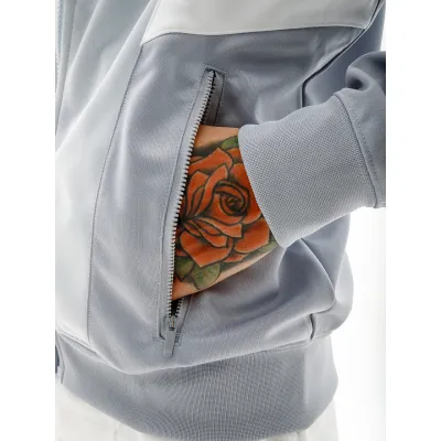 Чоловіча Куртка Nike M NSW HYBRID PK TRACKTOP Сірий  XL (7dFB1626-043 XL) - 3 - Robinzon.ua