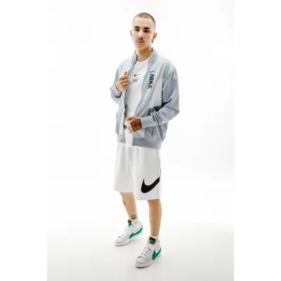 Чоловіча Куртка Nike M NSW HYBRID PK TRACKTOP Сірий  XL (7dFB1626-043 XL) - 4 - Robinzon.ua