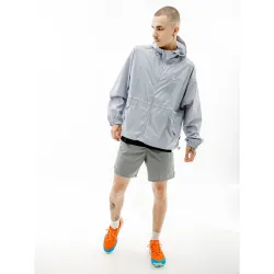 Чоловіча Куртка Nike M NSW AIR WOVEN JACKET Сірий  L (7dDX0140-012 L) - Robinzon.ua