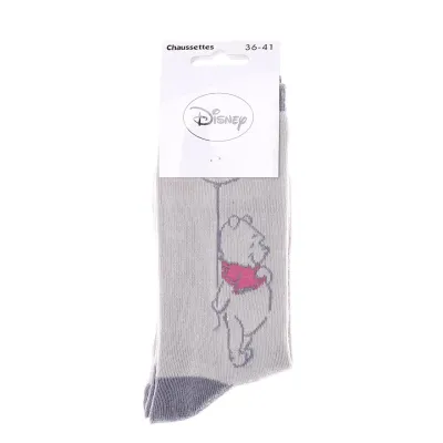 Носки Disney Winnie &amp; Balloon 1-pack 36-41 gray 13893220-1 - 1 - Robinzon.ua