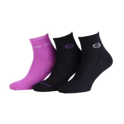 Носки Sergio Tacchini 3-pack 35-37 black/pink 13840444-2 - Robinzon.ua
