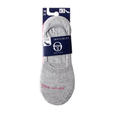 Носки Sergio Tacchini 3-pack 36-41 white/pink/gray 13892259-1 - 1 - Robinzon.ua