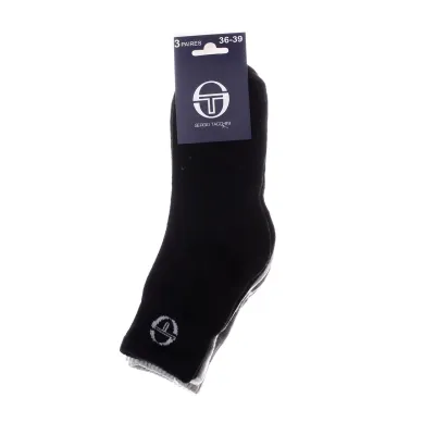 Шкарпетки Sergio Tacchini 3-pack 27-30 black/gray/white 83890164-2 - 1 - Robinzon.ua