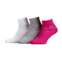 Носки Sergio Tacchini 3-pack 36-41 white/gray/pink 13896812-2 - Robinzon.ua