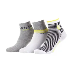 Носки Sergio Tacchini 3-pack 36-41 white/yellow/gray 13898215-2 - Robinzon.ua