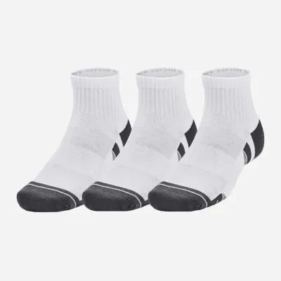 Шкарпетки UA Performance Cotton 3p Qtr Білий Уні M (1379528-100 M) - Robinzon.ua