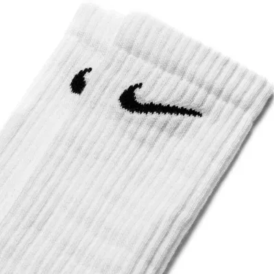 Шкарпетки Nike Everyday Lightweight Crew 3-pack white — SX7676-100 - 2 - Robinzon.ua