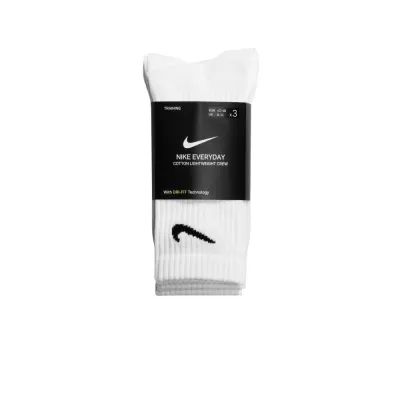 Шкарпетки Nike Everyday Lightweight Crew 3-pack white — SX7676-100 - 5 - Robinzon.ua