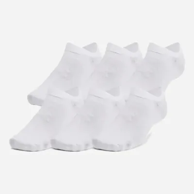 Шкарпетки UA Essential No Show 6pk Білий Уні M (1382611-100 M) Шкарпетки UA Essential No Show 6pk Білий Уні M (1382611-100 M) - Robinzon.ua