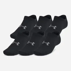 Шкарпетки UA Essential No Show 6pk Чорний Уні M (1382611-001 M) - Robinzon.ua