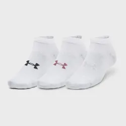 Шкарпетки UA Essential Low Cut 3pk Білий Уні L (1382958-100 L) - Robinzon.ua