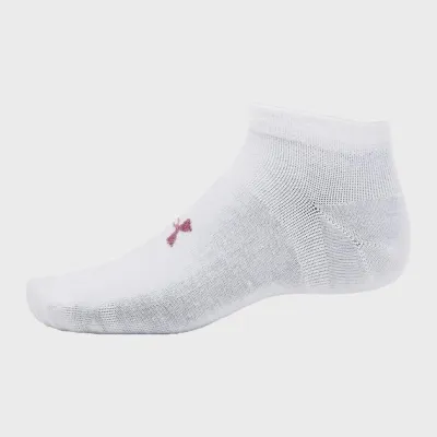 Шкарпетки UA Essential Low Cut 3pk Білий Уні L (1382958-100 L) - 1 - Robinzon.ua