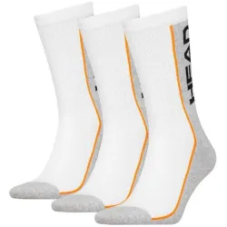 Носки Head Performance Crew 3-pack 35-38 white/gray 781011001-062 - Robinzon.ua