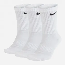Чоловічі Шкарпетки Nike U NK EVERYDAY CUSH CREW 3PR Білий 46-50 (SX7664-100 46-50) - Robinzon.ua